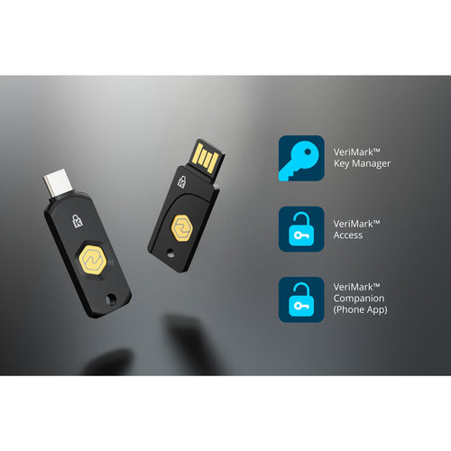 Kensington VERIMARK NFC+ SECURITY KEY - USB-C fingerprint reader