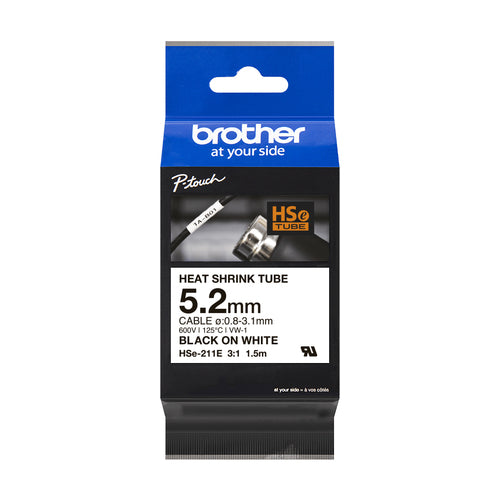 Brother HSE-211E label-making tape