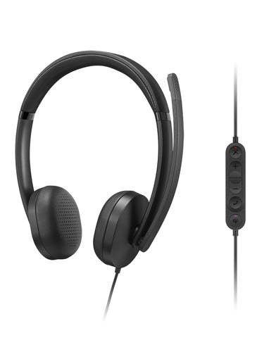Lenovo VoIP Headset 5000 Kabelgebunden Büro Callcenter 20-20000 Hz Leicht 144g