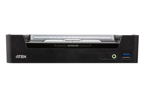 3-Port USB-C DisplayPort KVM Switch 4K Ultra HD 4096x2160