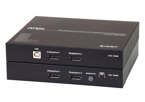 KVM Extender ATEN CE924 4096x2160 DisplayPort Transmitter Receiver Wired