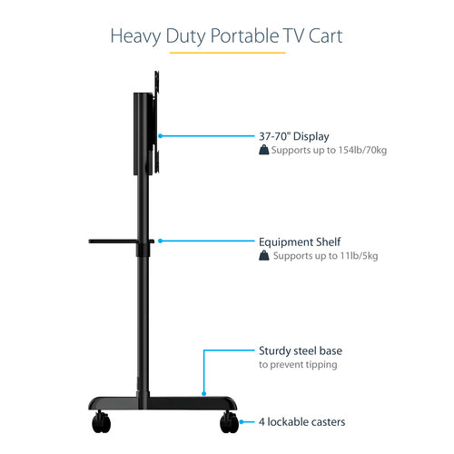 StarTech.com MBLTVSTNDEC TV mount/stand