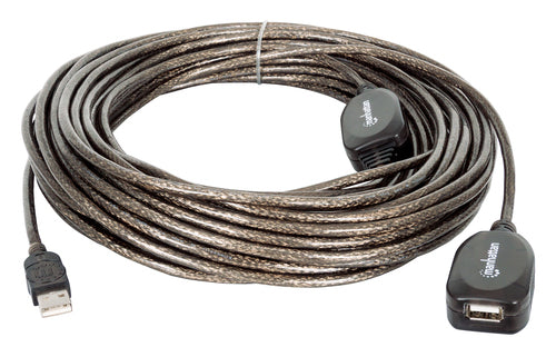 USB-A auf USB-A Verlängerungskabel 20m aktiv Hi-Speed Daisy-Chain-fähig