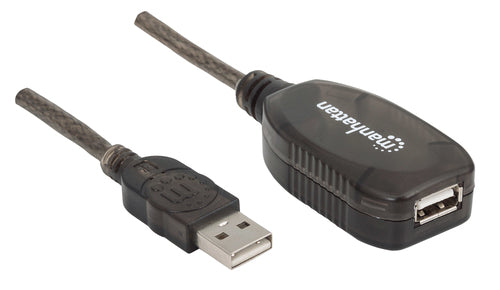 USB-A auf USB-A Verlängerungskabel 20m aktiv Hi-Speed Daisy-Chain-fähig