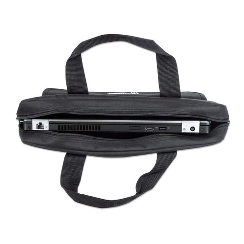 Laptop Case Manhattan 439909 17.3 Inch Lightweight Top Loader Removable Shoulder Strap