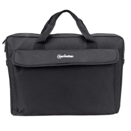 Laptop Case Manhattan 439909 17.3 Inch Lightweight Top Loader Removable Shoulder Strap