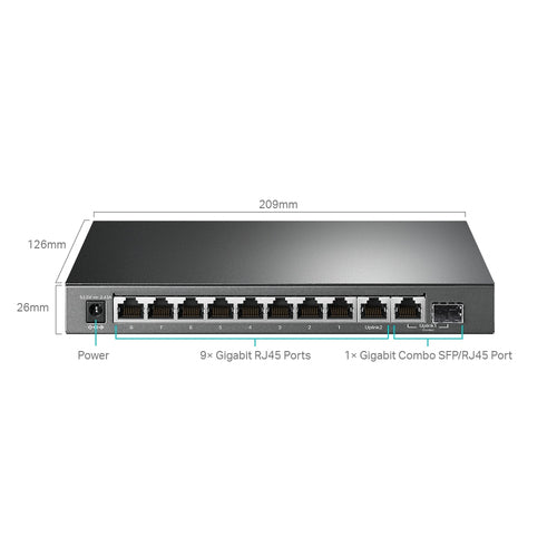 TP-Link TL-SG1210MPE network switch