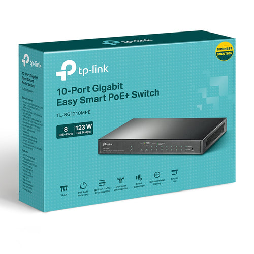 TP-Link TL-SG1210MPE network switch
