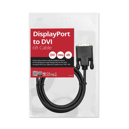 Siig CB-DP1V12-S1 video cable adapter