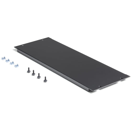 StarTech.com RKPNL4U 4U Blindplatte - Rackblende aus Stahl - Schwarz
