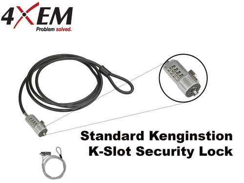 4XEM 4XLAPLOCK6 cable lock