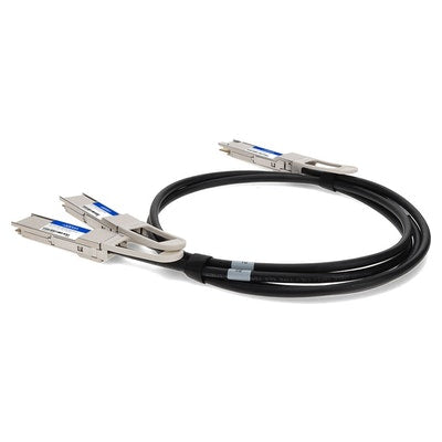 InfiniBand 200G QSFP-DD 1m Fiber Optic Cable 4xQSFP28
