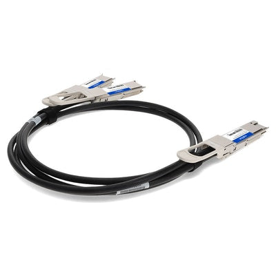 InfiniBand 200G QSFP-DD 1m Fiber Optic Cable 4xQSFP28