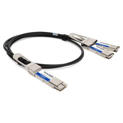 InfiniBand 200G QSFP-DD 1m Fiber Optic Cable 4xQSFP28