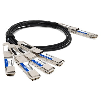 InfiniBand Fiber Optic Cable 1m 4xQSFP28 AddOn Networks