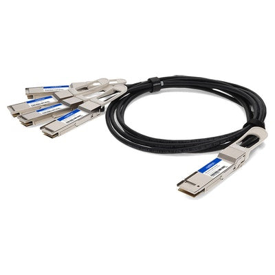 InfiniBand Fiber Optic Cable 1m 4xQSFP28 AddOn Networks