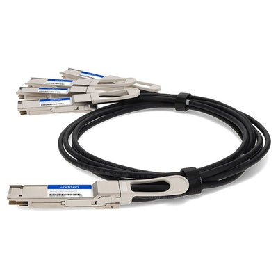 InfiniBand Fiber Optic Cable 1m 4xQSFP28 AddOn Networks
