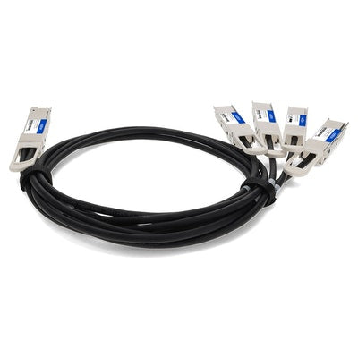 InfiniBand Fiber Optic Cable 1m 4xQSFP28 AddOn Networks