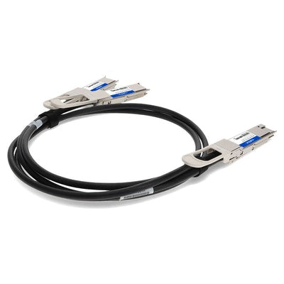 AddOn Networks QDD-2QSFP28-400-CU2-5M-AO InfiniBand/fibre optic cable