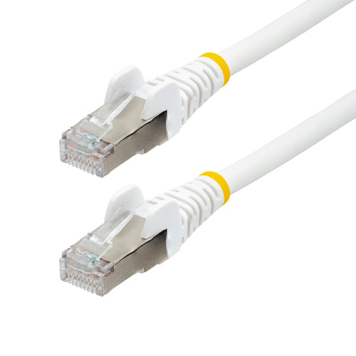15m CAT6a Ethernet-Kabel, knickgeschützt, RJ45, 10GbE, 500MHz, Weiß