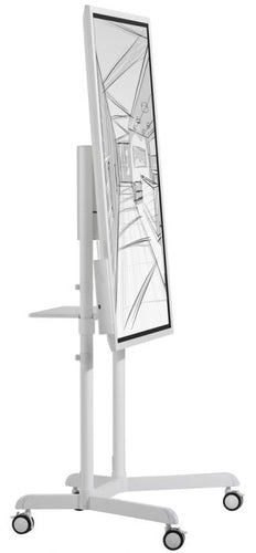 Freestanding Monitor Mount Atdec AD-TVC-70R-W 70kg Capacity Height Adjustable White
