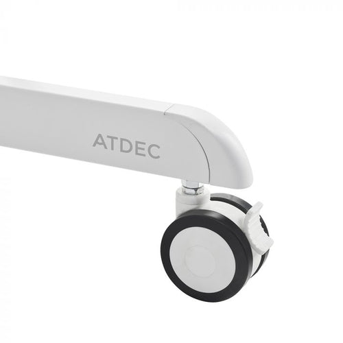 Freestanding Monitor Mount Atdec AD-TVC-70R-W 70kg Capacity Height Adjustable White