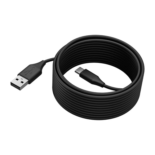 Jabra PanaCast 50 USB Cable 5m USB 2.0 Type C & A Black