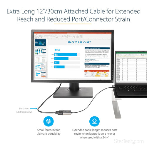 StarTech.com CDP2DVIEC USB graphics adapter