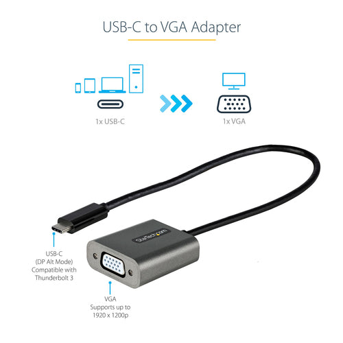 StarTech.com CDP2VGAEC USB graphics adapter