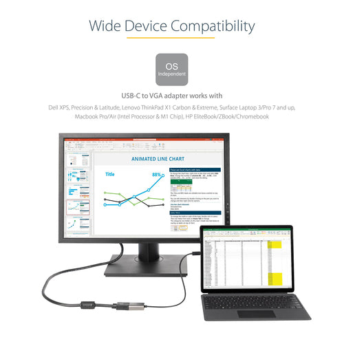 StarTech.com CDP2VGAEC USB graphics adapter