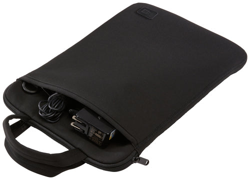 Schwarze 14-Zoll-Laptop-Hülle Case Logic LNEO-214 mit Schultergurt