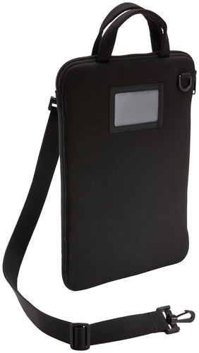 Schwarze 14-Zoll-Laptop-Hülle Case Logic LNEO-214 mit Schultergurt