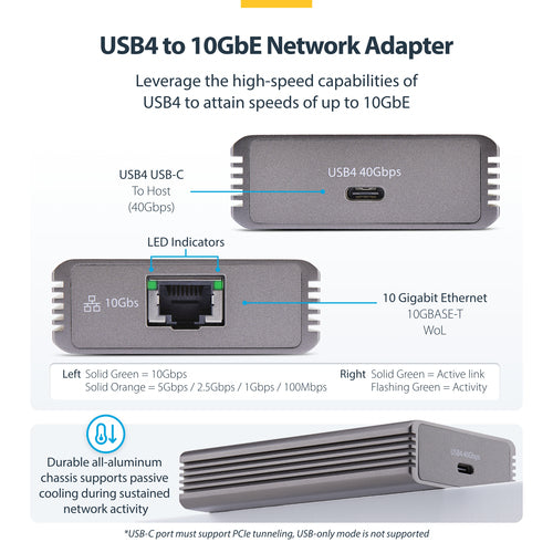 StarTech.com USB4-10GBE-ETHERNET network card
