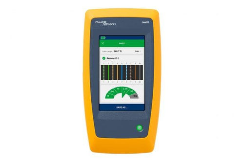 Fluke LIQ-KIT PoE Tester RJ-45 300m Gray Yellow Lithium-Ion 6400mAh