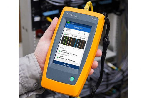 Fluke LIQ-KIT PoE Tester RJ-45 300m Gray Yellow Lithium-Ion 6400mAh