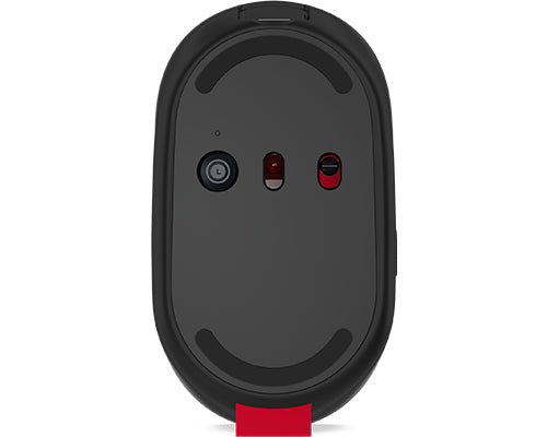 Lenovo Go Multi-Device Wireless Mouse Ambidextrous Optical 2400 DPI RF Bluetooth