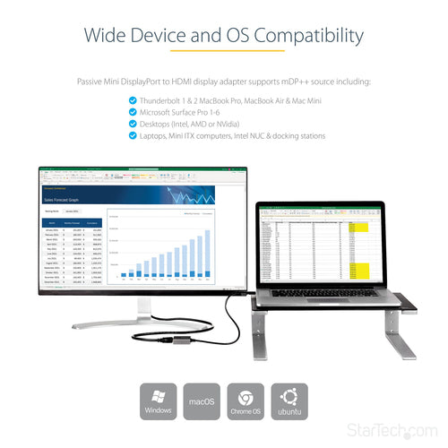 StarTech.com MDP2HDEC video cable adapter