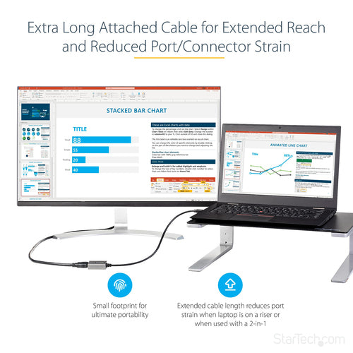 StarTech.com MDP2HDEC video cable adapter