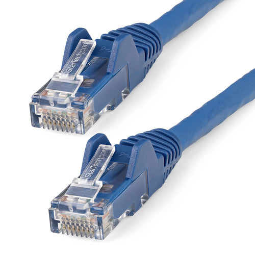 StarTech.com CAT6 Ethernet Kabel 15,2 m - 10 Gigabit Netzwerkkabel - Blau