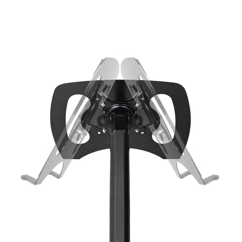 StarTech.com ARMUNONB1 Full Motion Laptop Stand - Ergonomic Adjustable Desk Mount for Laptops & Monitors