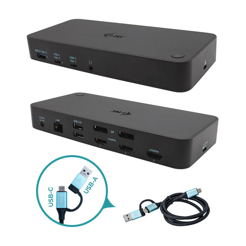 i-tec CATRIPLEDOCKPDPROUK laptop dock/port replicator
