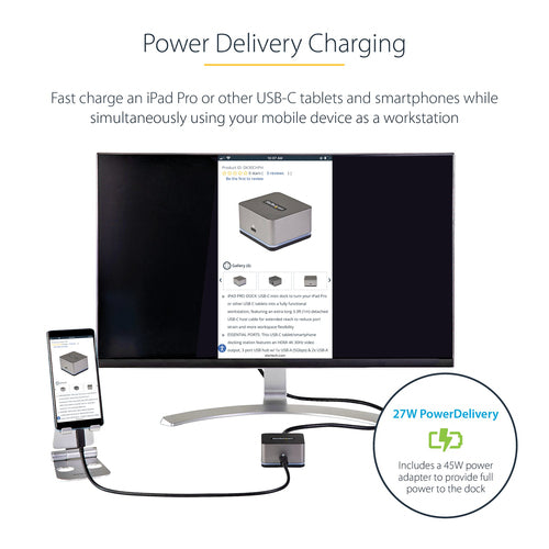 StarTech.com DK30CHPH mobile device dock station