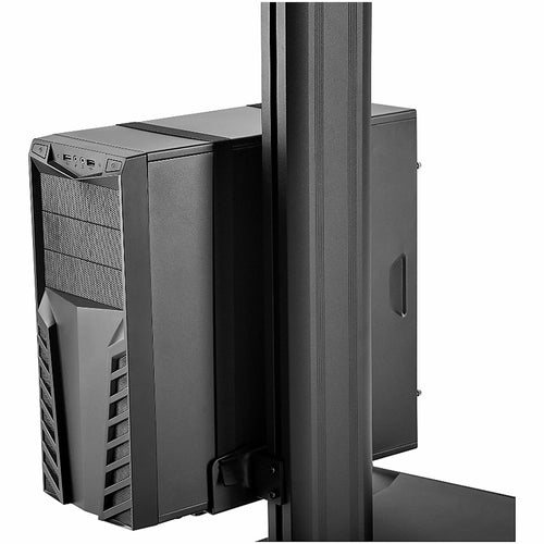 StarTech.com WKSTNCART Ergonomic Mobile Workstation Cart - Adjustable Desk on Wheels