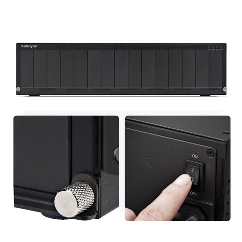 StarTech.com MCM15-MEDIA-CHASSIS network equipment chassis