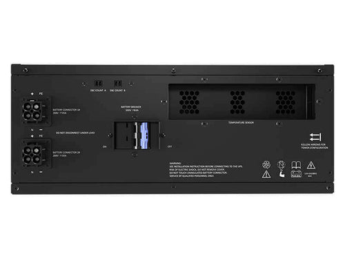 Vertiv Liebert GXT5-EBC288VRT4U Rackmount USV-Batterieschrank – 4U, Schwarz, 12V