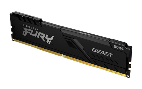8GB DDR4 3200MT/s Kingston Technology FURY Beast Arbeitsspeicher CL16 Schwarz