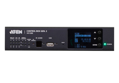 ATEN VK1200 Gateway/Controller - 1024 MB RAM, 8000 MB Flash Storage, Black