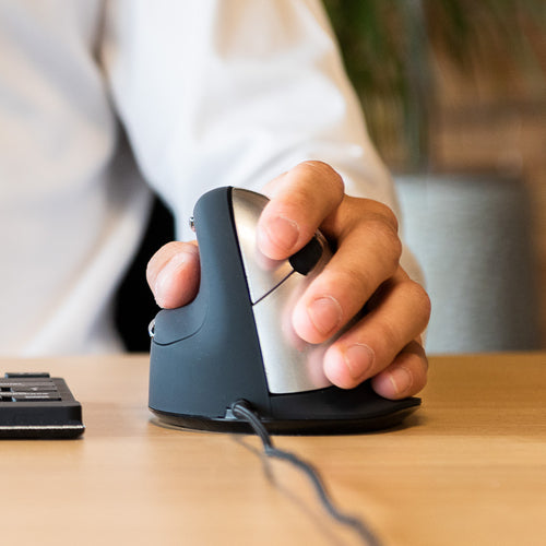 Ergonomische, kabelgebundene linkshändige vertikale Maus 3500 DPI USB Typ-A