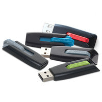 Verbatim Store 'n' Go V3 32GB USB Flash Drive USB 3.2 Gen 1 Capless Multicolour