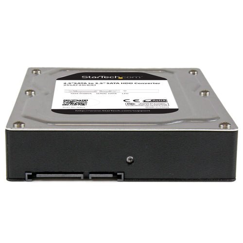StarTech.com 25SAT35HDD 2.5" auf 3.5" SATA Adaptergehäuse - Aluminium - Schwarz/Silber